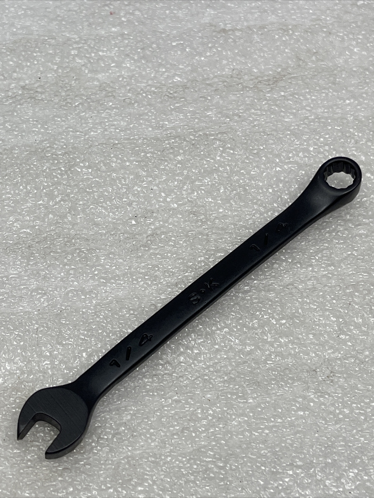 1/4” SK Tools 38288 SAE Combination Wrench, 12 Point, Black Oxide, New, USA