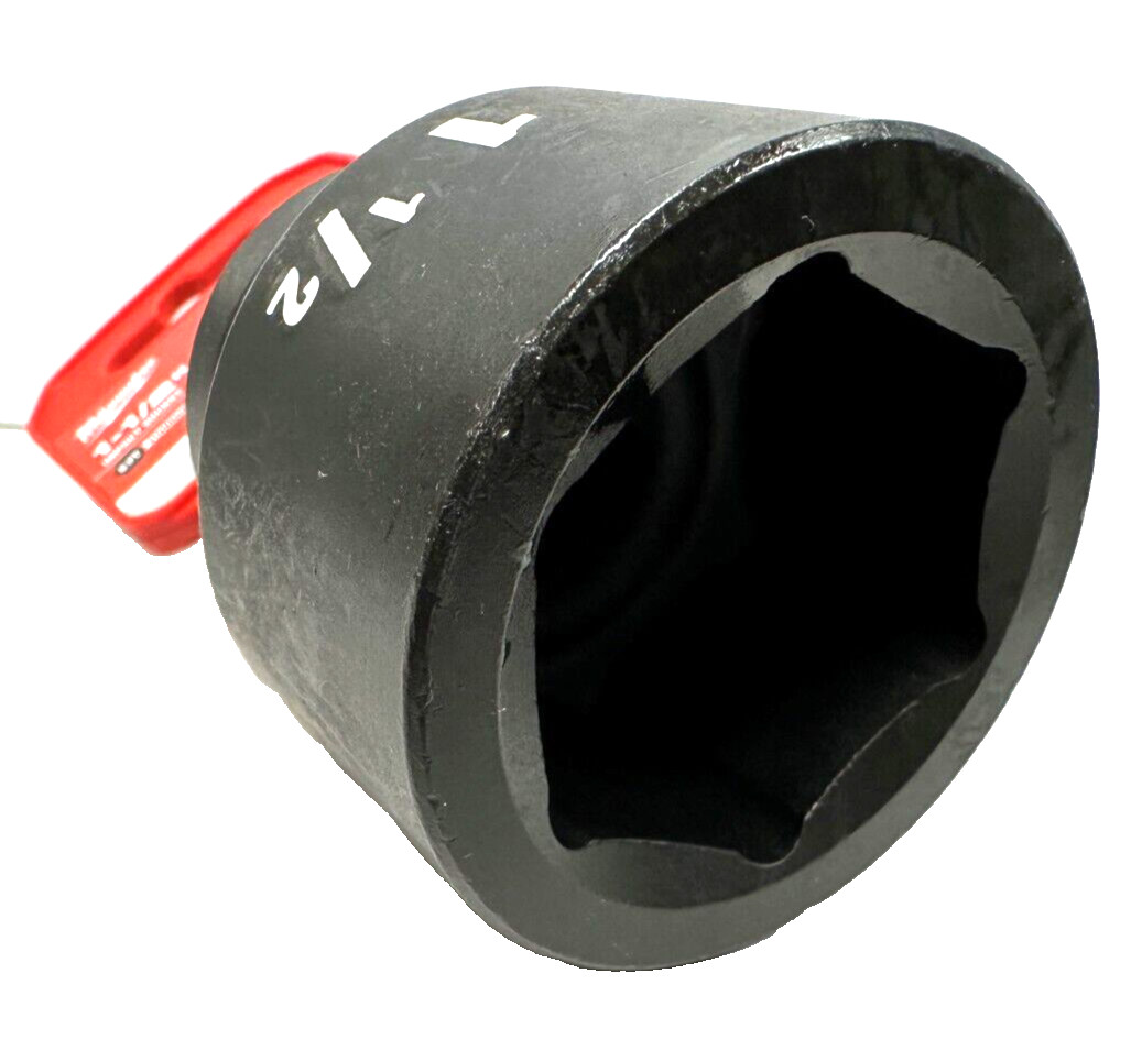 Milwaukee 49-66-6315 3/4″ Drive Standard Length Impact Socket 1-1/2″ 6 Point