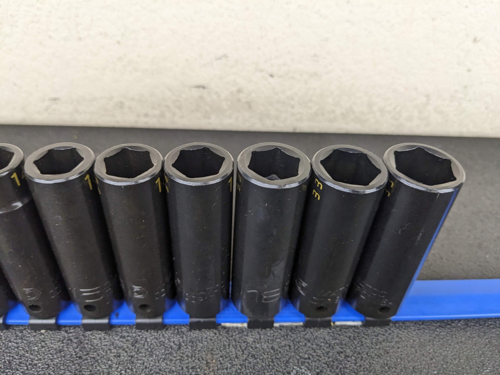 #bp134 Matco Tools NEW 1/2″ Drive METRIC Deep IMPACT Socket Set SCDPM116TA