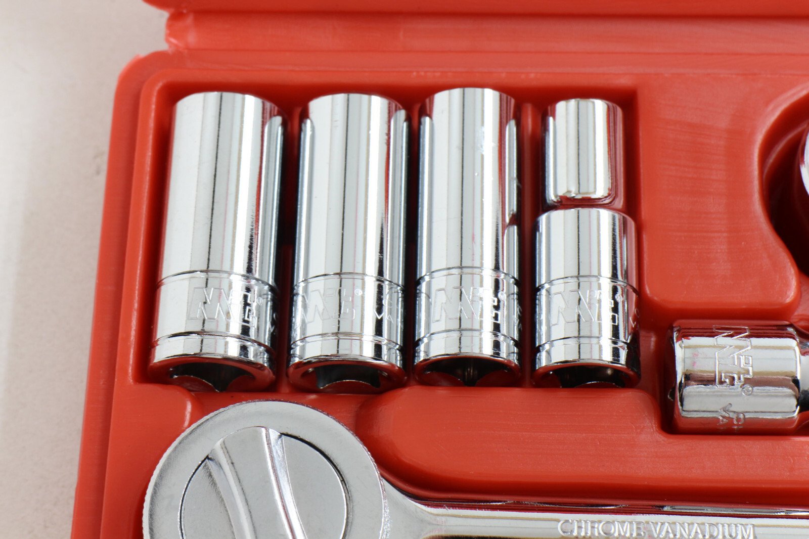 Michigan industrial Tool MIT 3/8 Drive 6pt Socket Set Shallow and Deep SAE