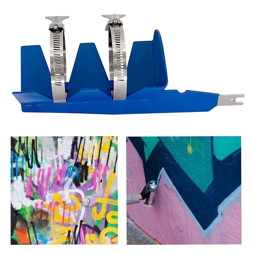 For 2-3 inch Reciprocating Saw Compatible Paint Can Mixer Blue Stainless