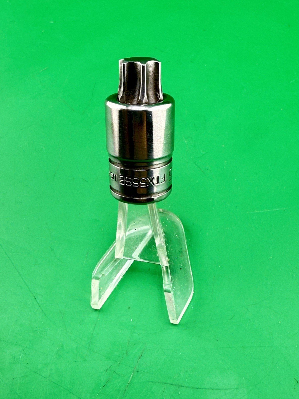 SNAP-ON FTX55SE T55 Short Torx 3/8” Drive Socket Made In The USA Snap On