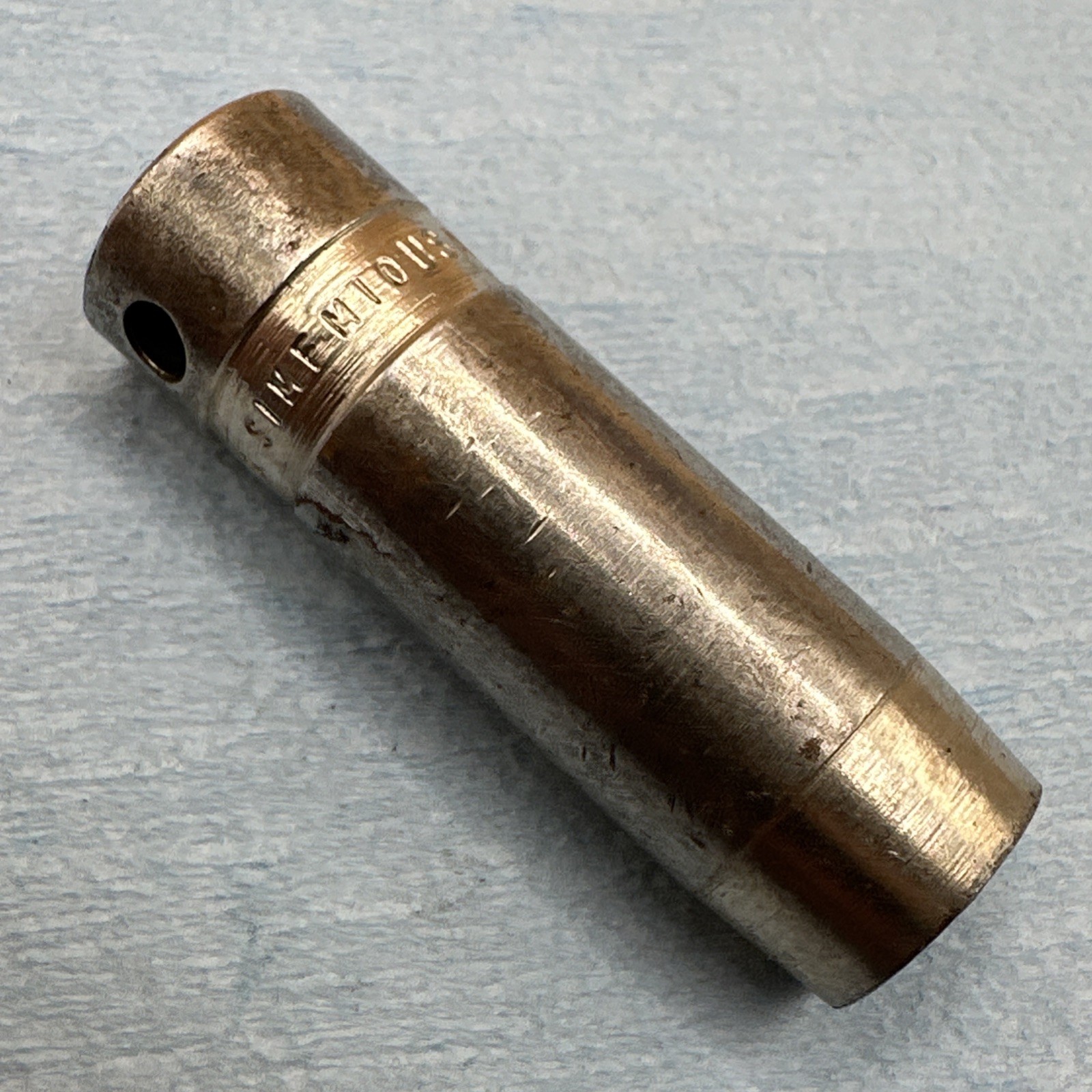 Vintage Snap On 10mm 6 Point Deep Impact Socket 3/8” Drive SIMFM10 *Worn