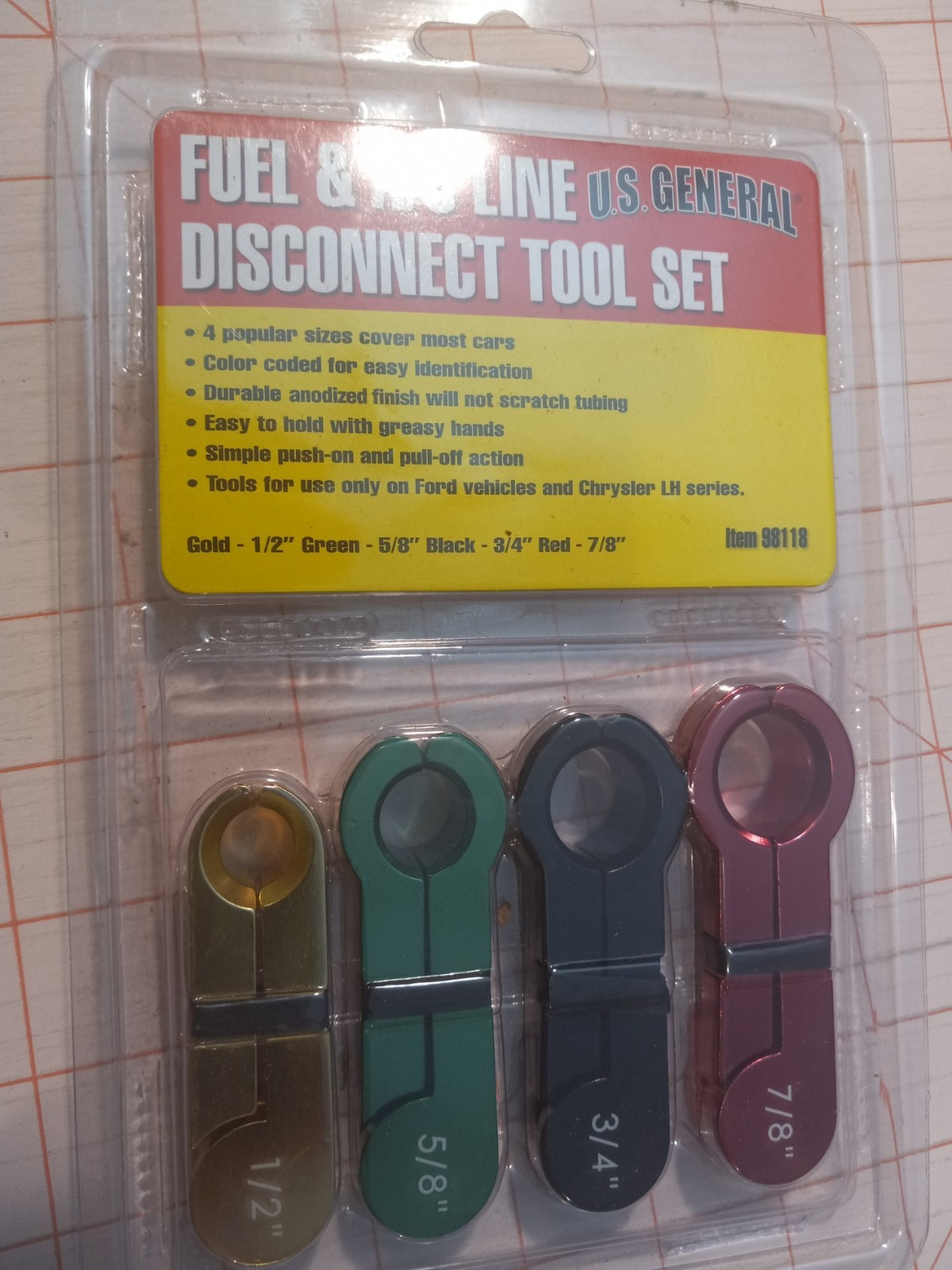 US General Fuel and AC Disconnect Set 98118