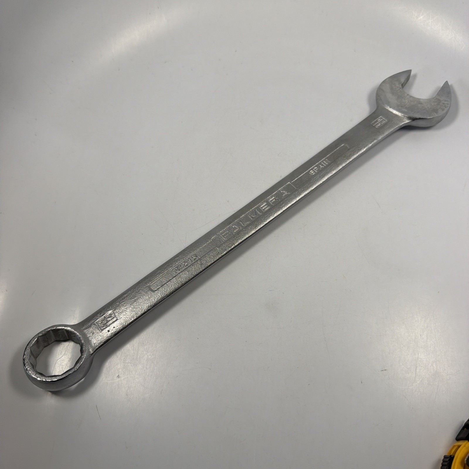 Vintage 1-1/4 No 216 Palmera Truecraft Spain Combination Wrench Alloy 17” Long