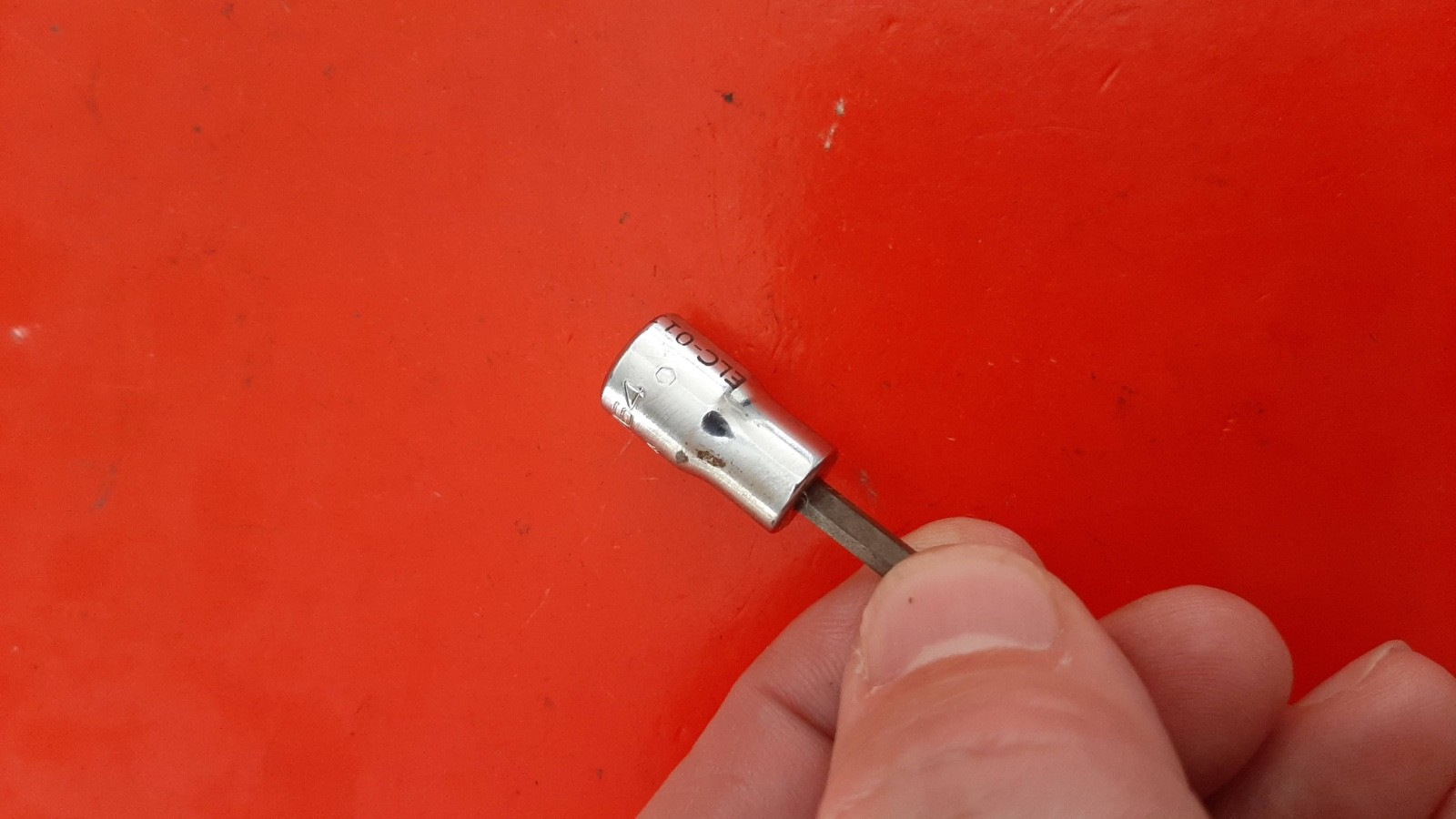 Snap-on Tools USA 1/4” Drive 9/64” SAE Ball Hex Bit Socket TMAB4.5E Engraved