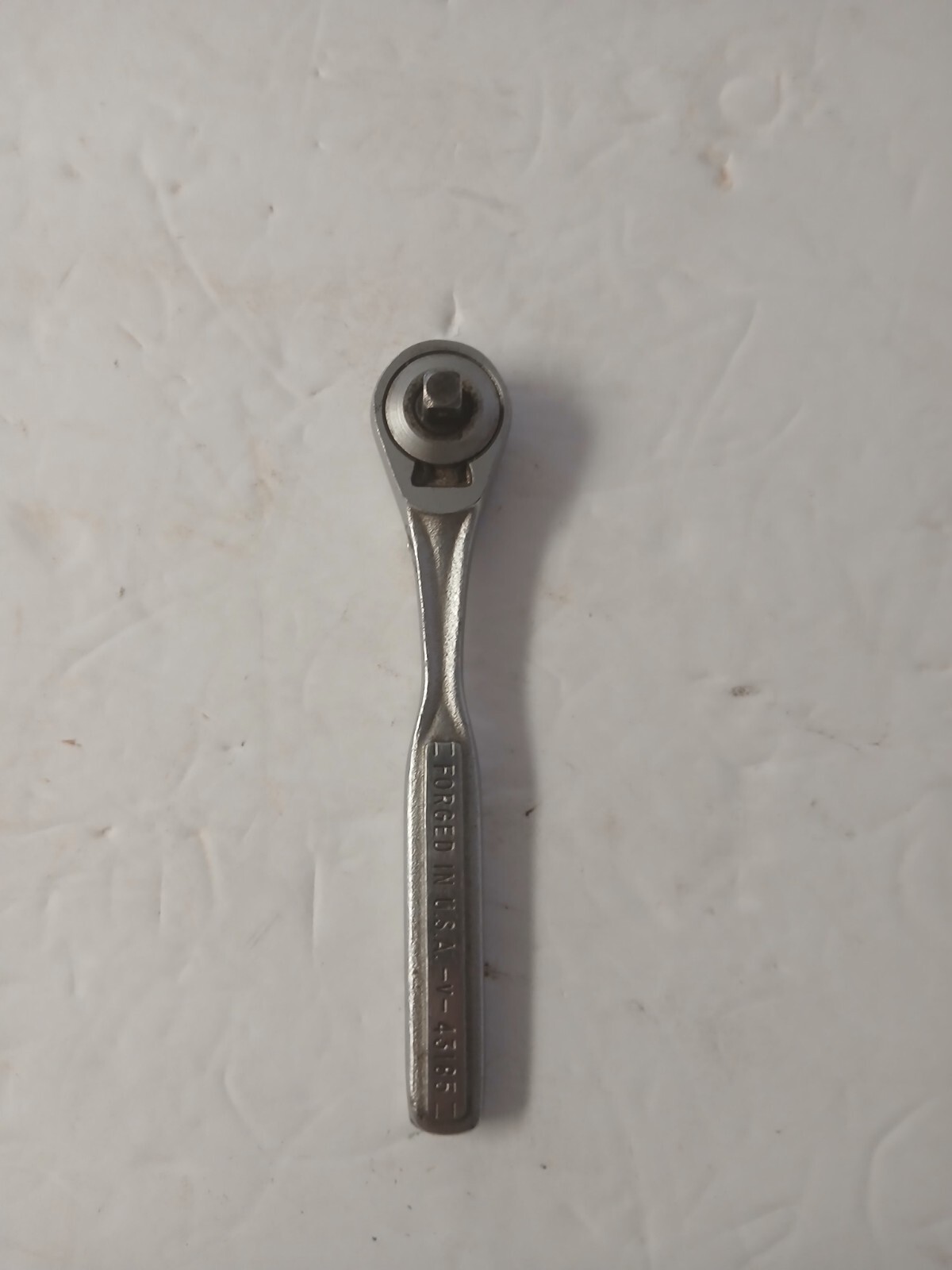 Craftsman 1/4″ Drive Quick Release Ratchet, No. 43185, -V- series, USA, Oil Port