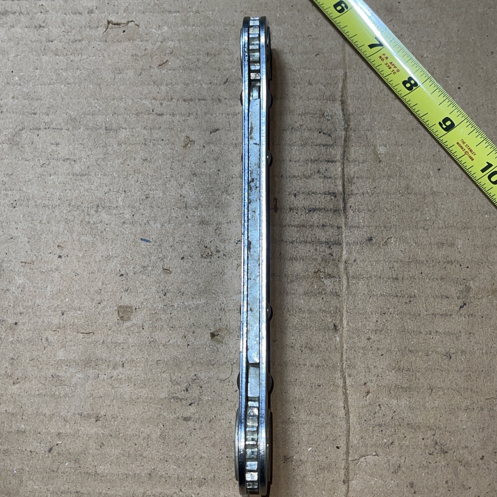 VINTAGE WILLIAMS USA RB-2024 3/4 In X 5/8 In Ratcheting Box End Wrench 12 Point