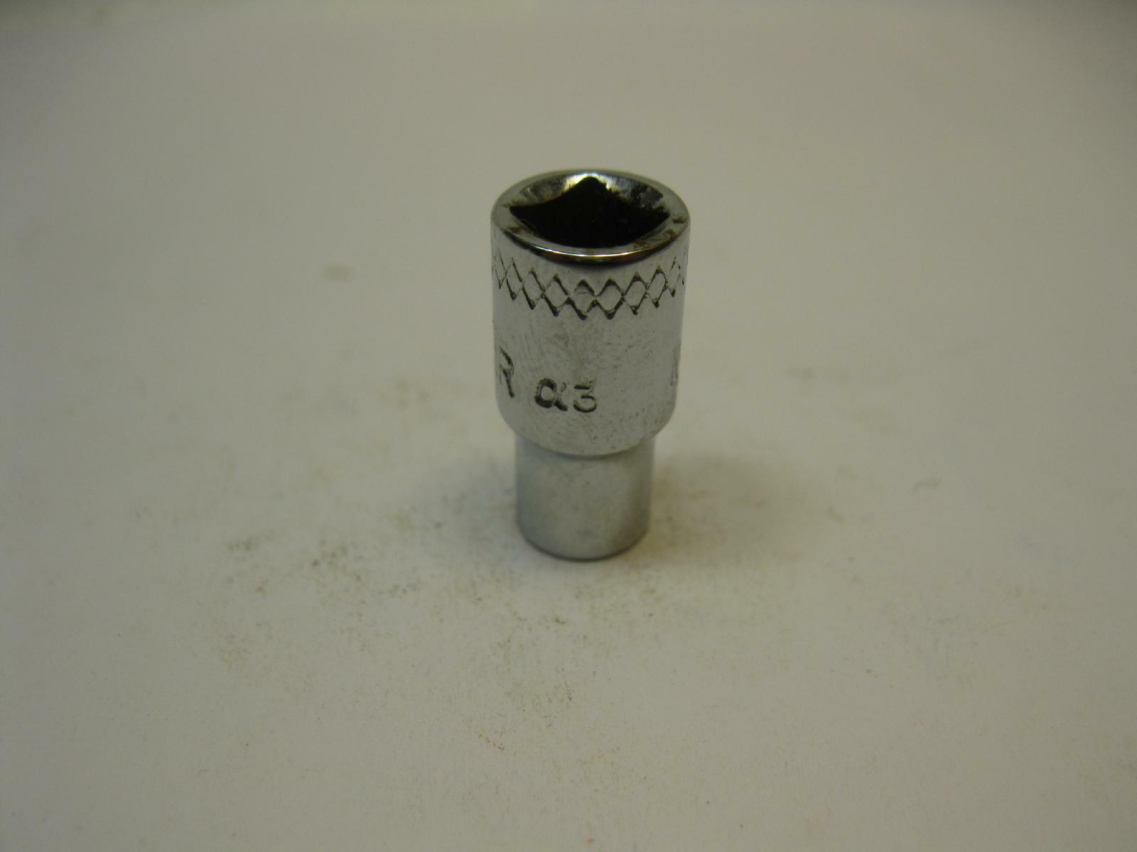 MAC tools 1/4″ drive 6mm metric 6 point SOCKET USA M66MMR Nice!