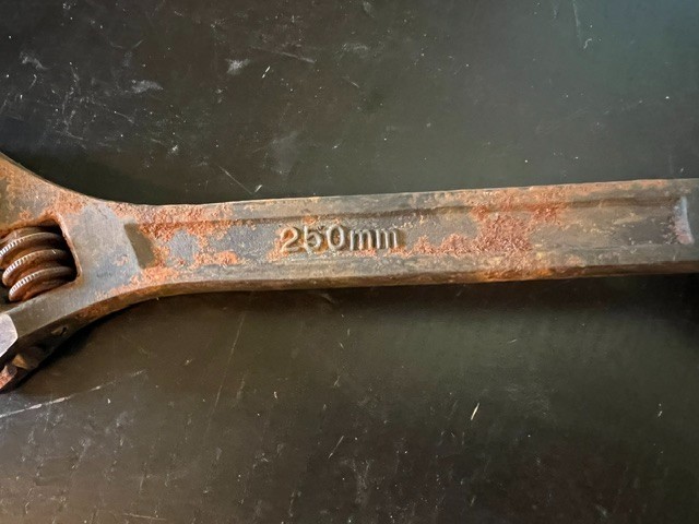 Drop Forge Steel Crescent Wrench/Ratchet Combo