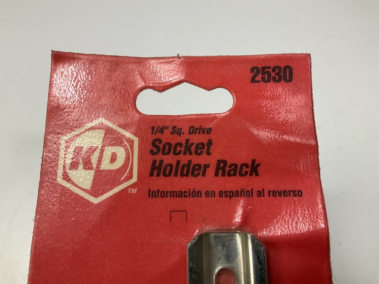 KD Tools 2530 1/4″ Drive Socket Holder Rack, 16 Slot – MADE IN USA