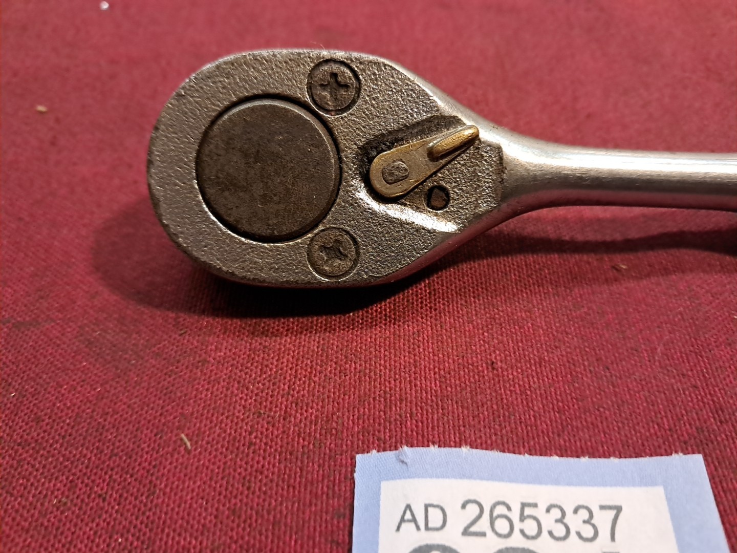 Vintage Proto 5249 Ratchet 3/8″ Drive Classic Pear Head Good Used Condition