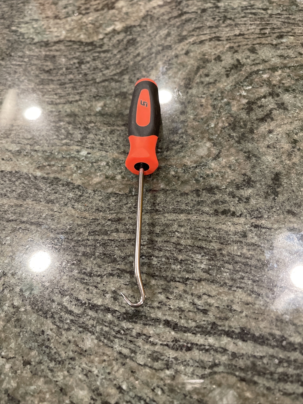 snap on sg3ashco mini hook with orange soft grip handle new