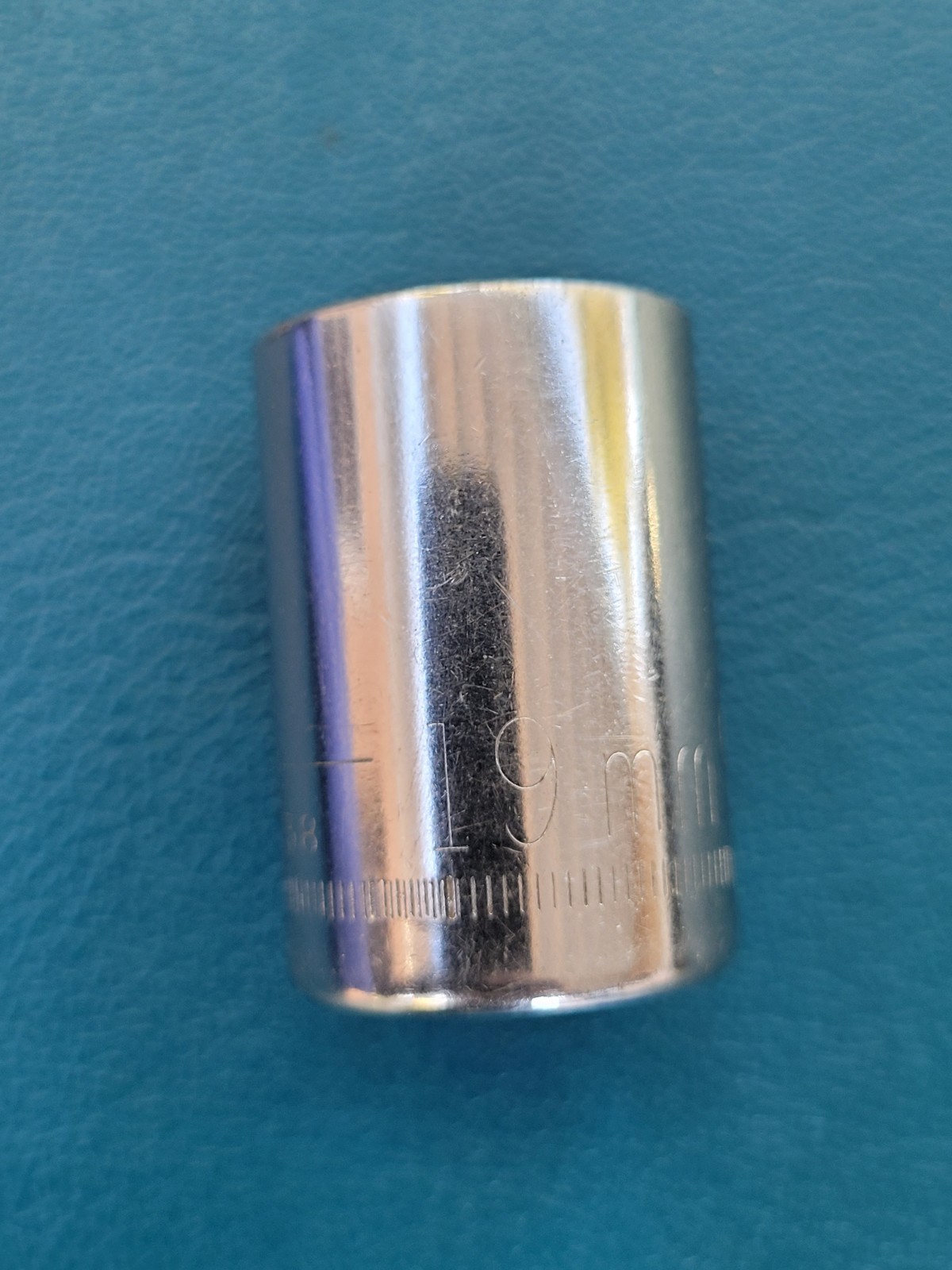 Craftsman 1/2″Drive 19 MM 12 Point Shallow Socket -G-44238 USA MADE. VINTAGE.