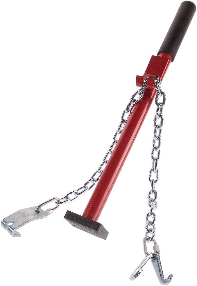 AUTO Body Shop STICK ALIGNMENT BAR Panel Bumper Chain Hook Puller Pulling Tool