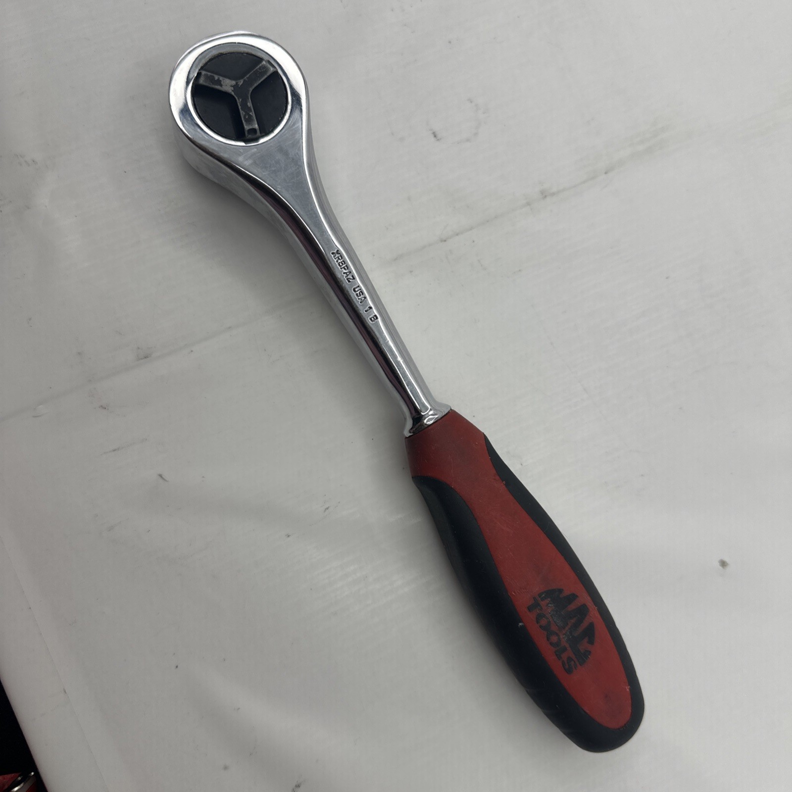 Mac Tools XR8PAZ 3/8″ Drive Fixed Head Gearless Zero Click Ratchet – RARE