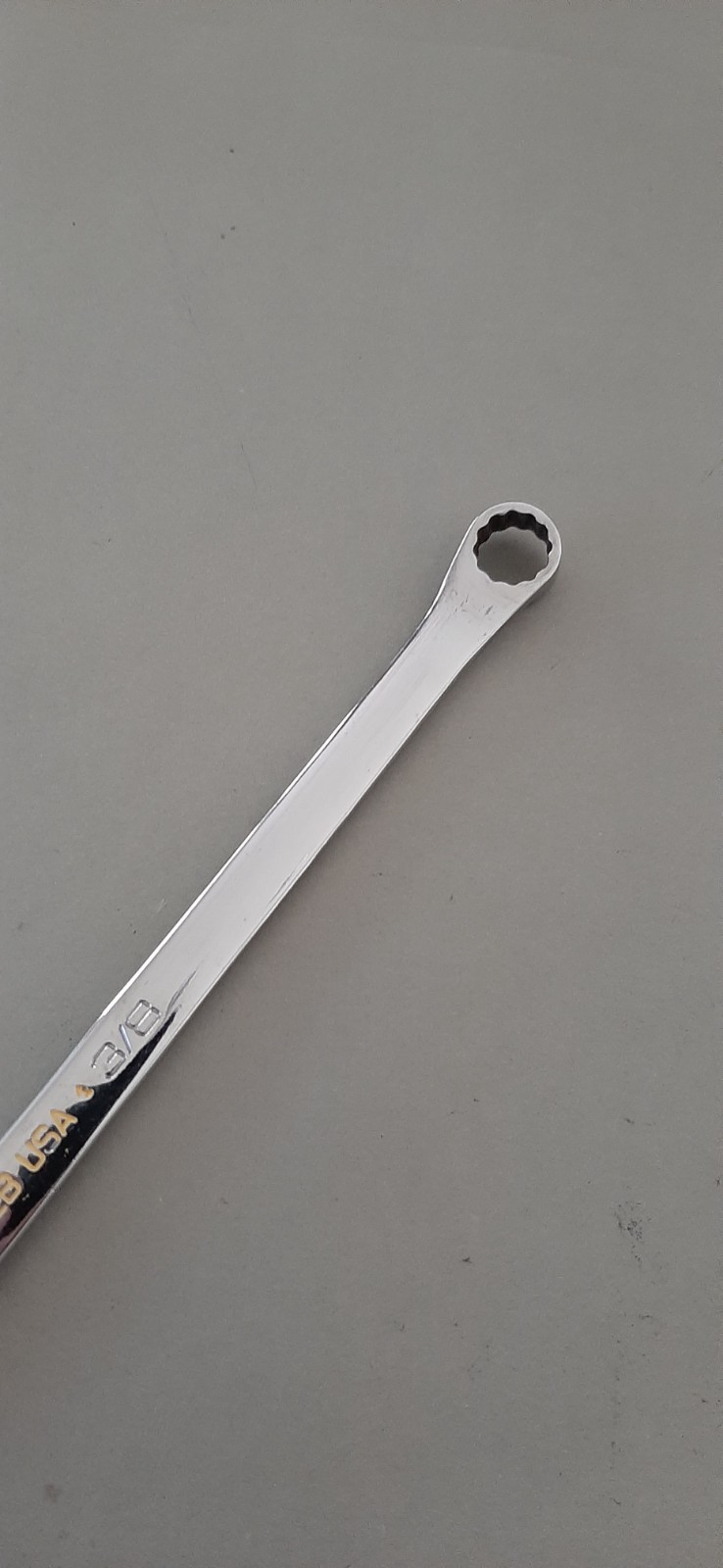 Snap-on 5/16″ x 3/8″ 12pt High-Performance Offset Box Wrench XDH1012B READ 606