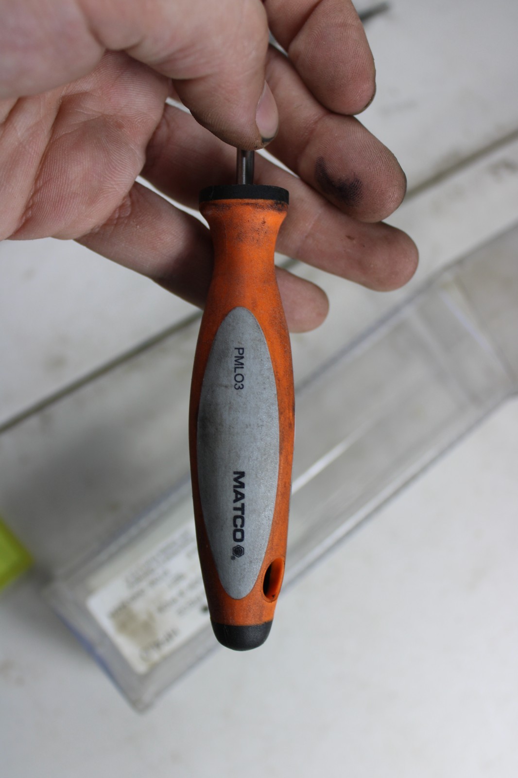 Matco Tools 4 Piece Long Hook and Pick Set orange HP4LRC