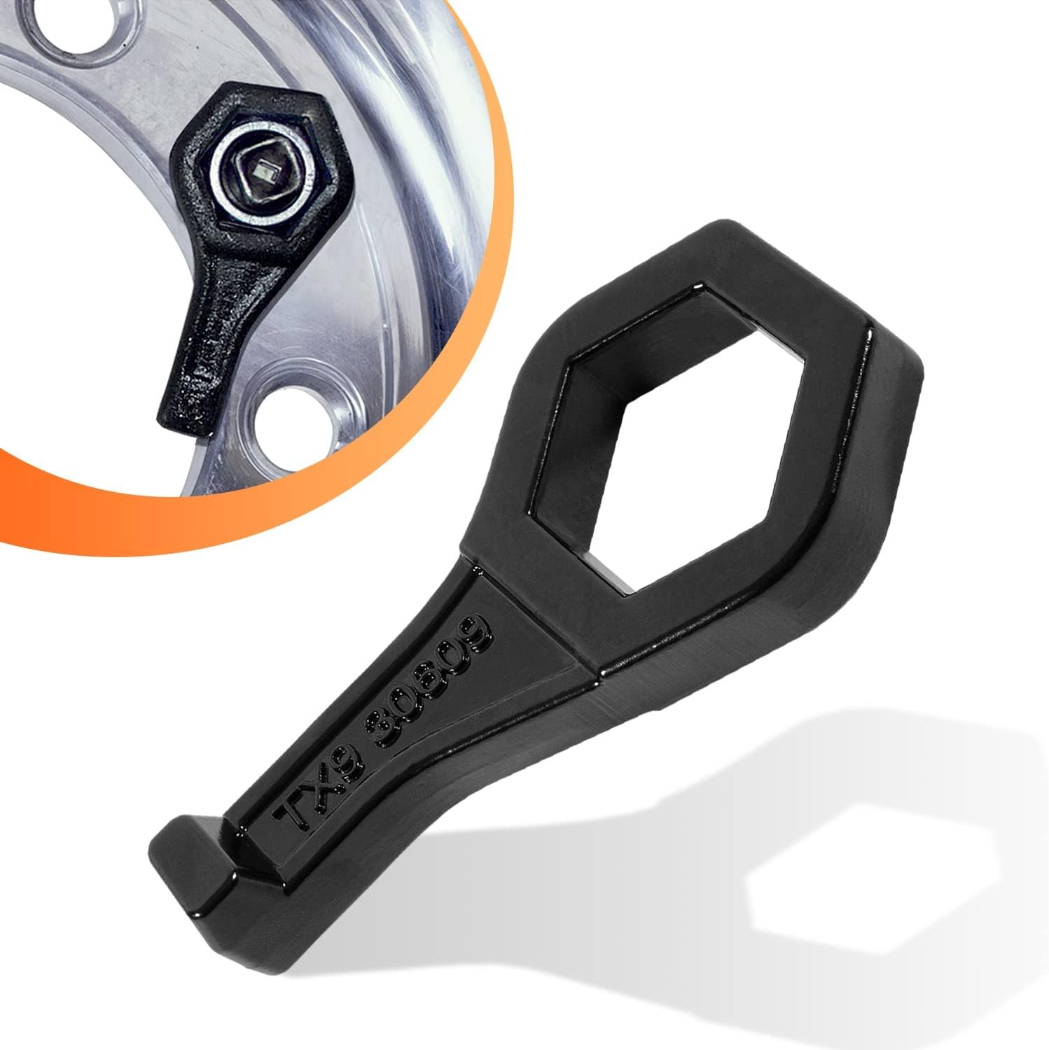 30609 TX9 Cap Nut Wrench Porkchop Style fits 1-1/2″ (or 38mm) Nut