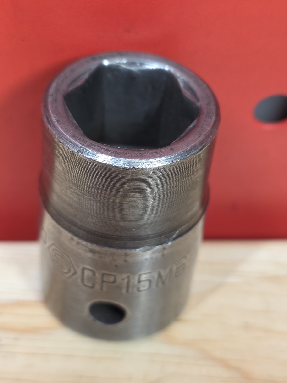 Matco Tools CP15M6 15mm Metric 1/2″ Drive Shallow 6-Point Impact Socket