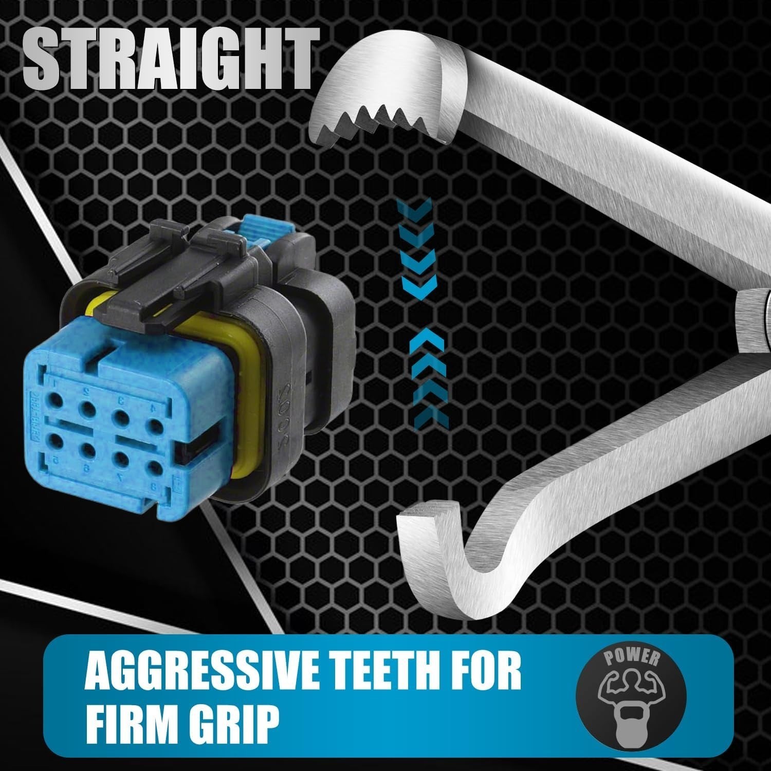 Electrical Disconnect Pliers Connector Separator Terminal Plug Removal Tool Kit