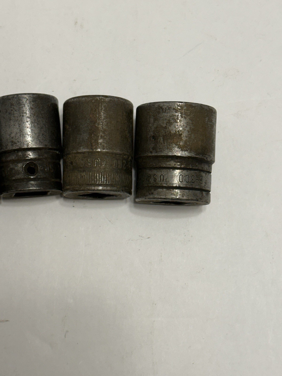 Snap-on Mixed Lot of 5 various 1/2″ Drive Sockets 12pt