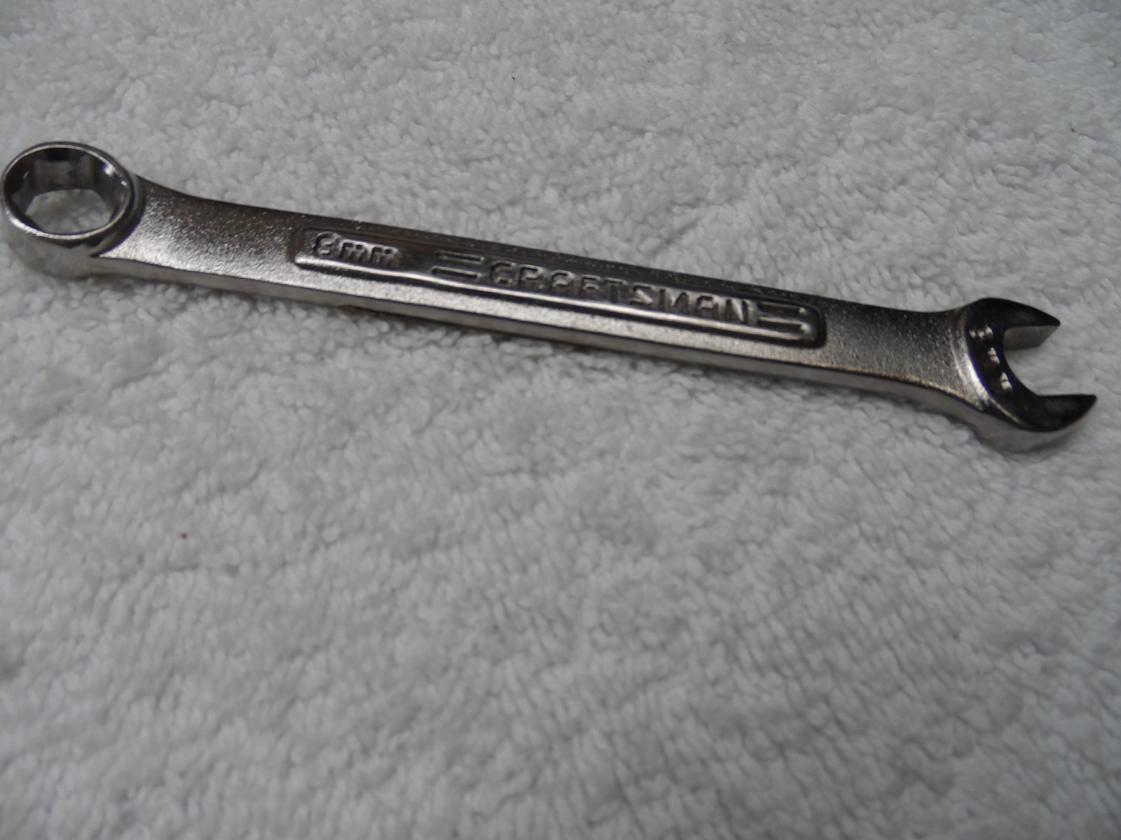 Craftsman Metric Satin Combination Wrench, 6pt, USA NOS, 8mm – PN 42865 (pics)