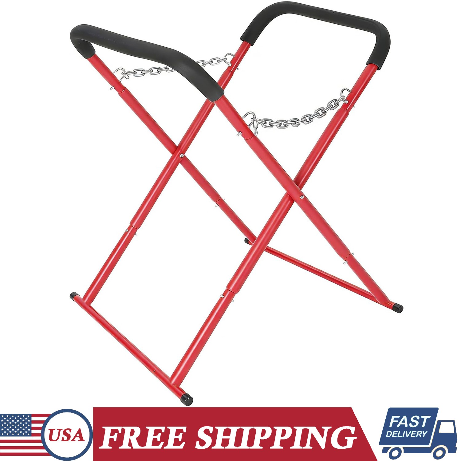 1PCS Portable Folding Workbench Adjustable Automotive Fender Bumper Repair Stand