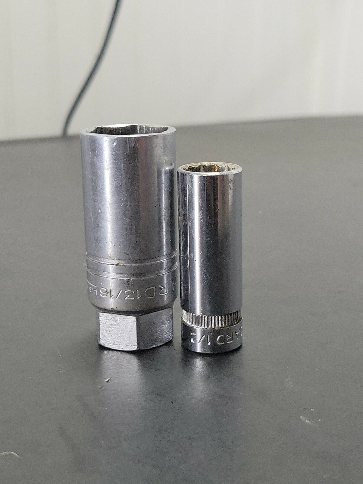 Wizard USA Deep Sockets 1/2″ H2631 13/16″ SAE 3/8″ Drive 12 Point 6 Point L1516