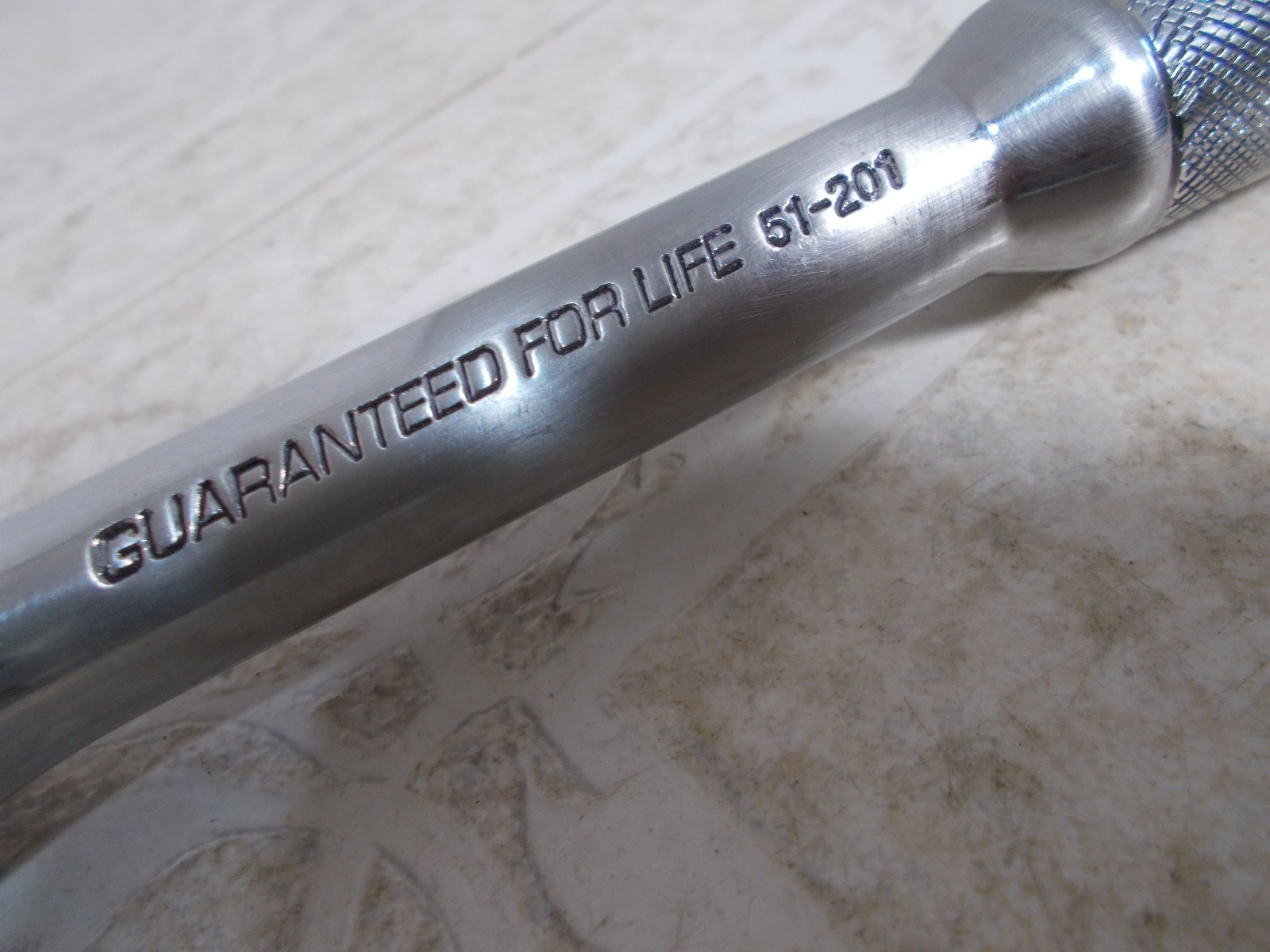 Duralast 51-201 Ratchet 1/2″ Drive Quick Release 11″ lonf Very Good Cond. (P-2)