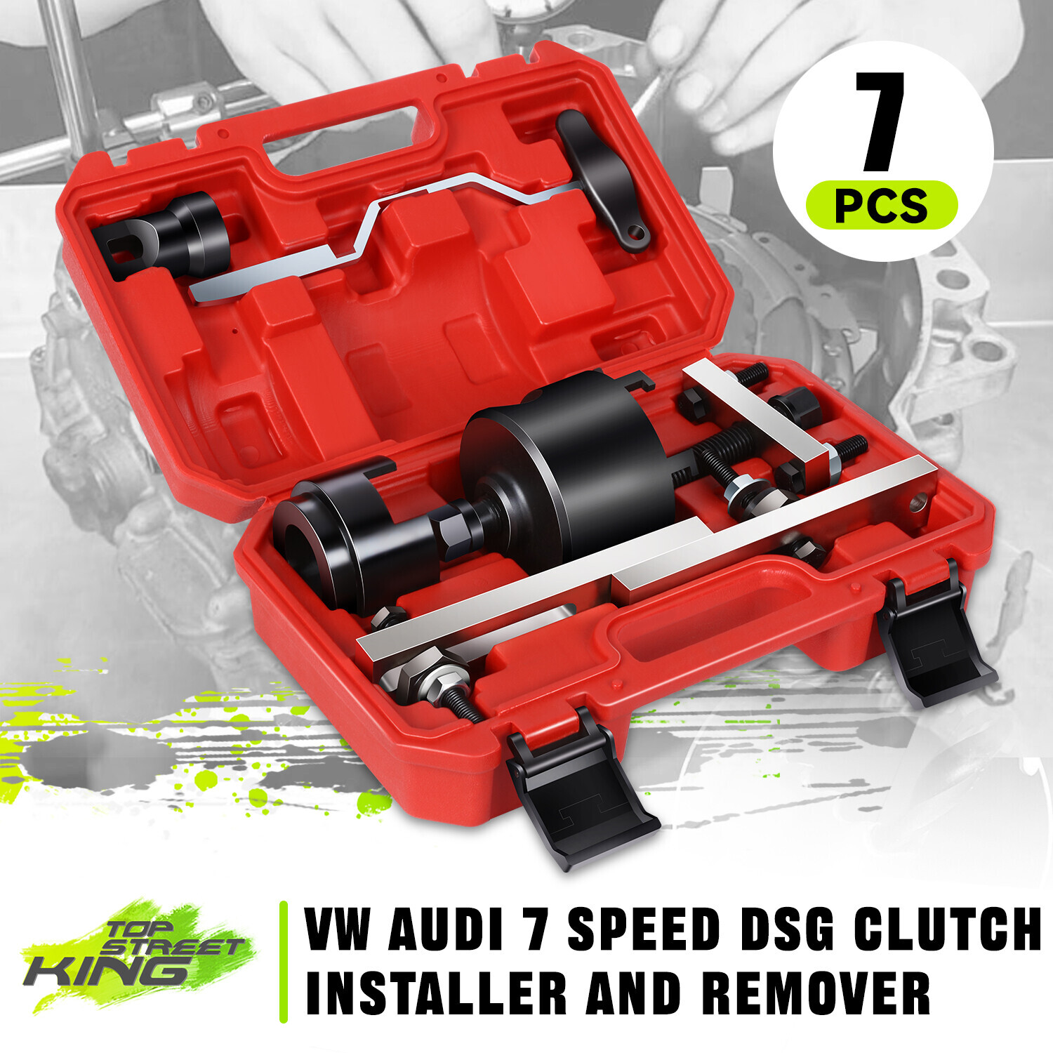 7PCS Clutch Installer Remover Kit for VW Golf Plus Audi A3 7-Speed DSG 04-24