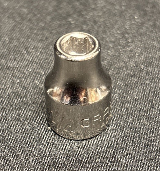 VTG Craftsman 1/4in. 6 Point 3/8″Socket 42999 Inverse G Replacement Great Con.