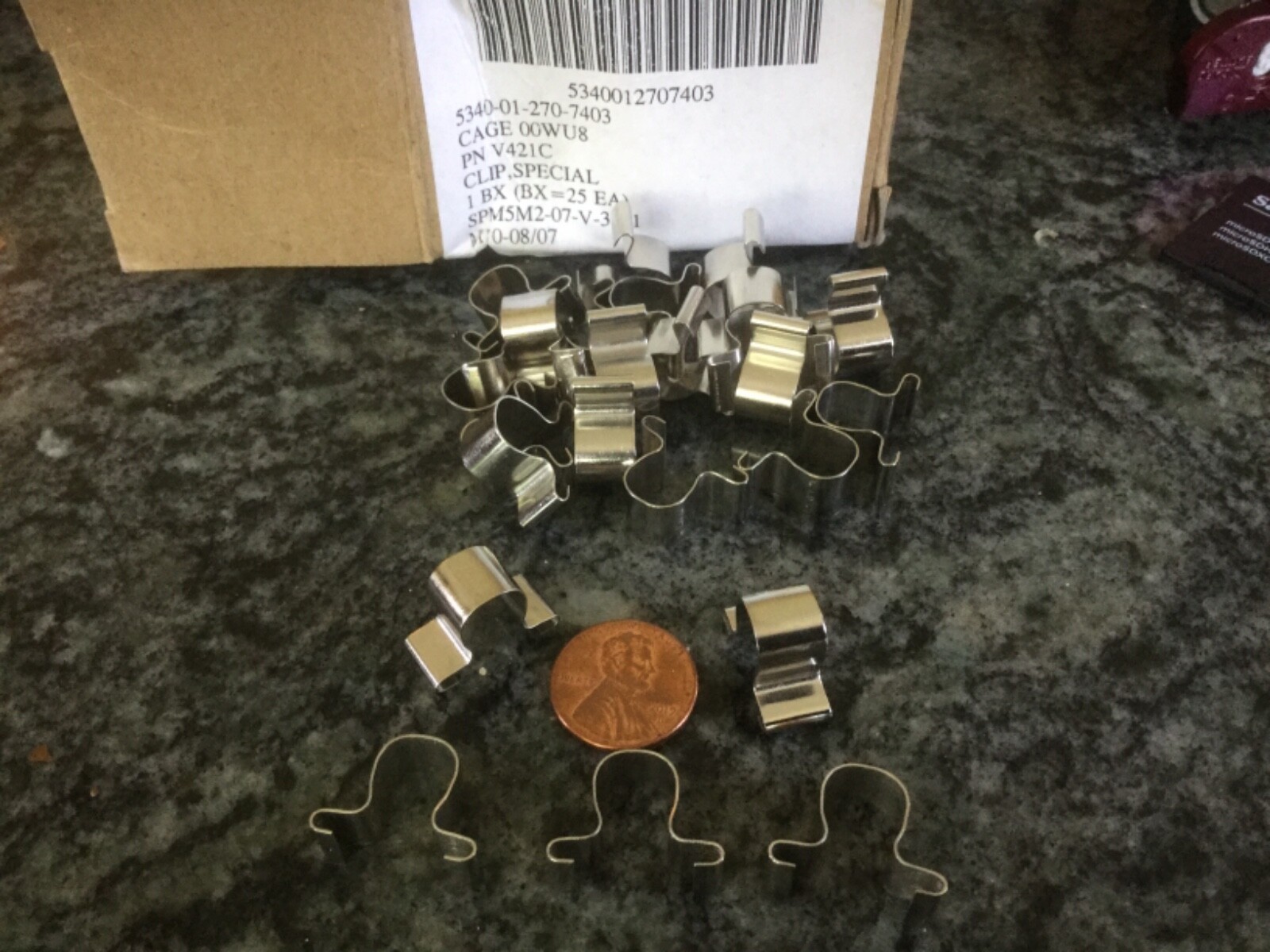 25 pcs V421C 20B 3/8″ Replacement Socket holder Clip Mechanic auto industrial