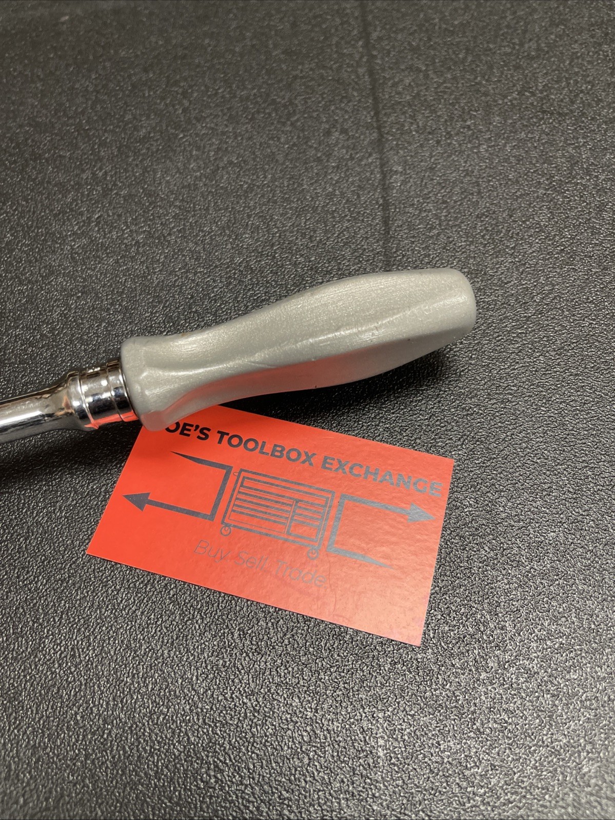 Snap-on Tools USA 3/8″ Drive DARK TITANIUM Hard Handle LONG Ratchet FHLD80DT