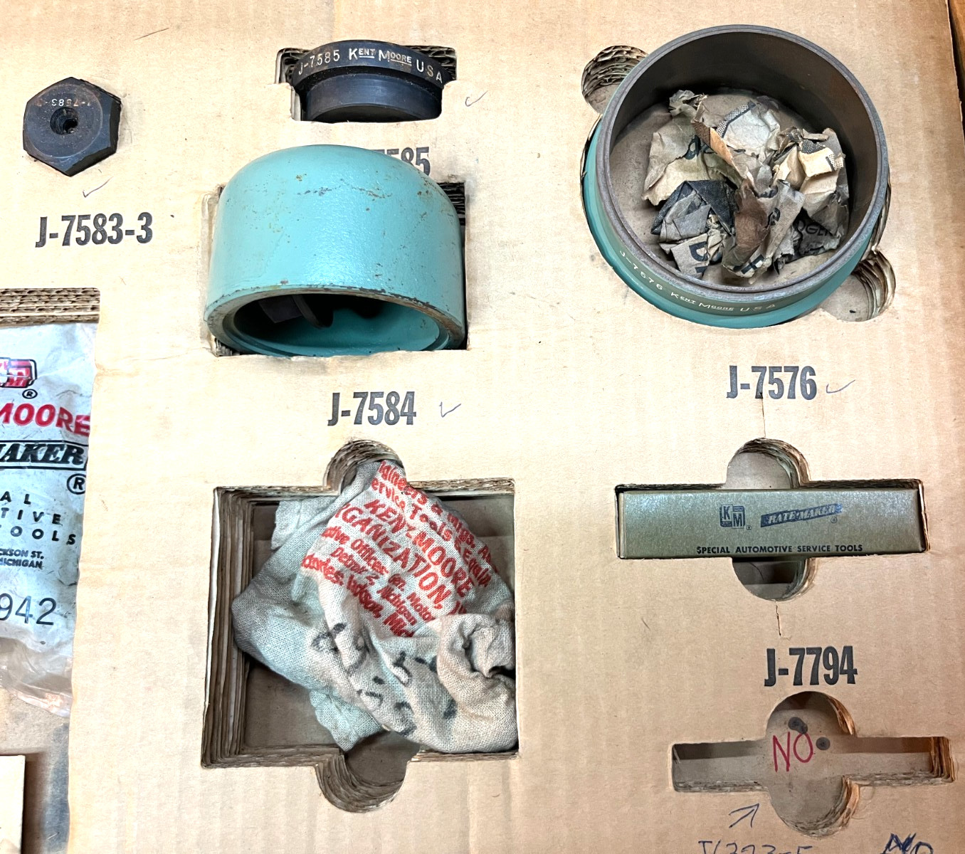 1959 Oldsmobile Kent-Moore Specialty Automotive Tool Kit