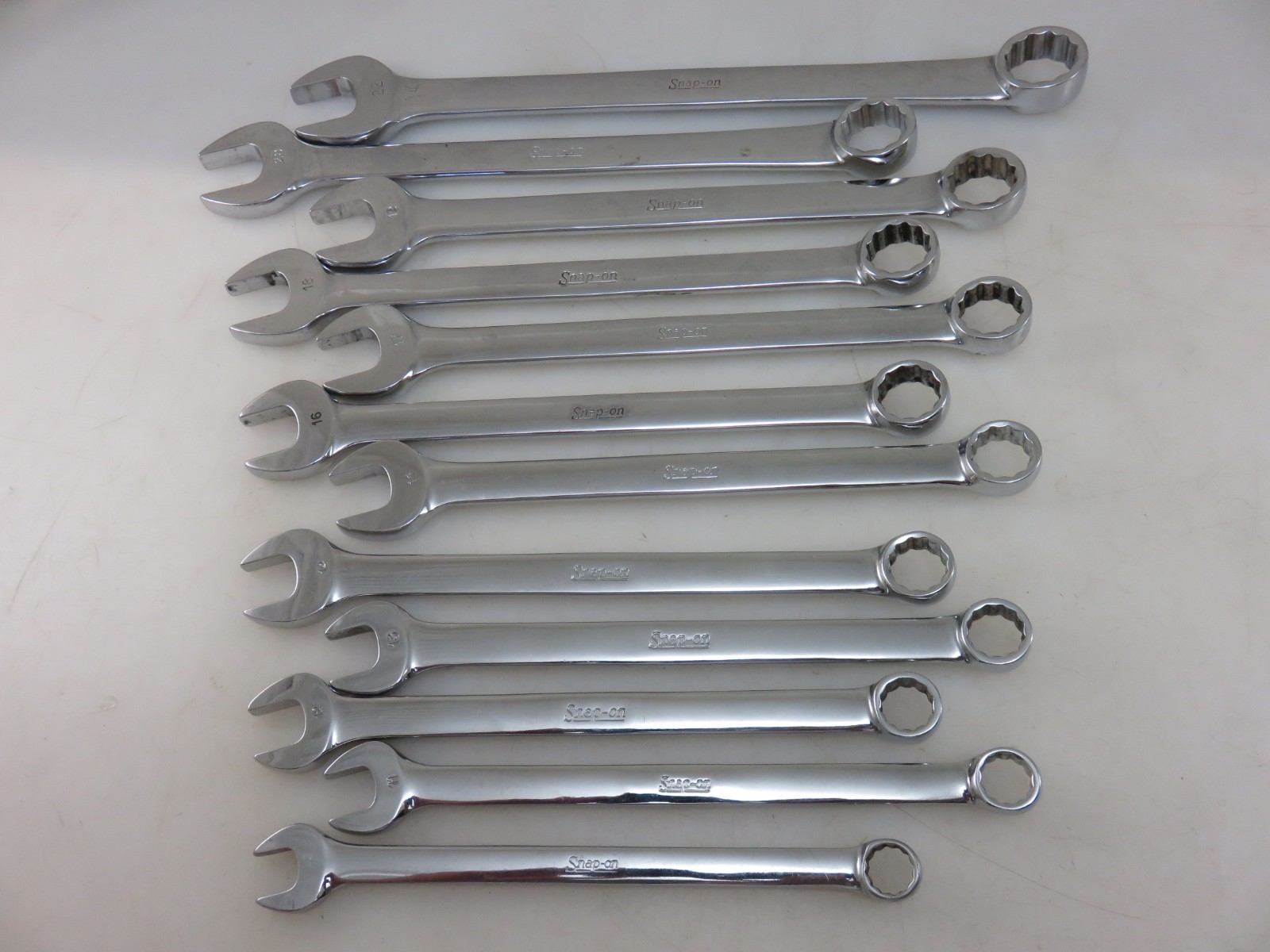 Snap-On METRIC OEXM Series Combination Wrench 12pc Set 10mm-22mm **NO 21mm**