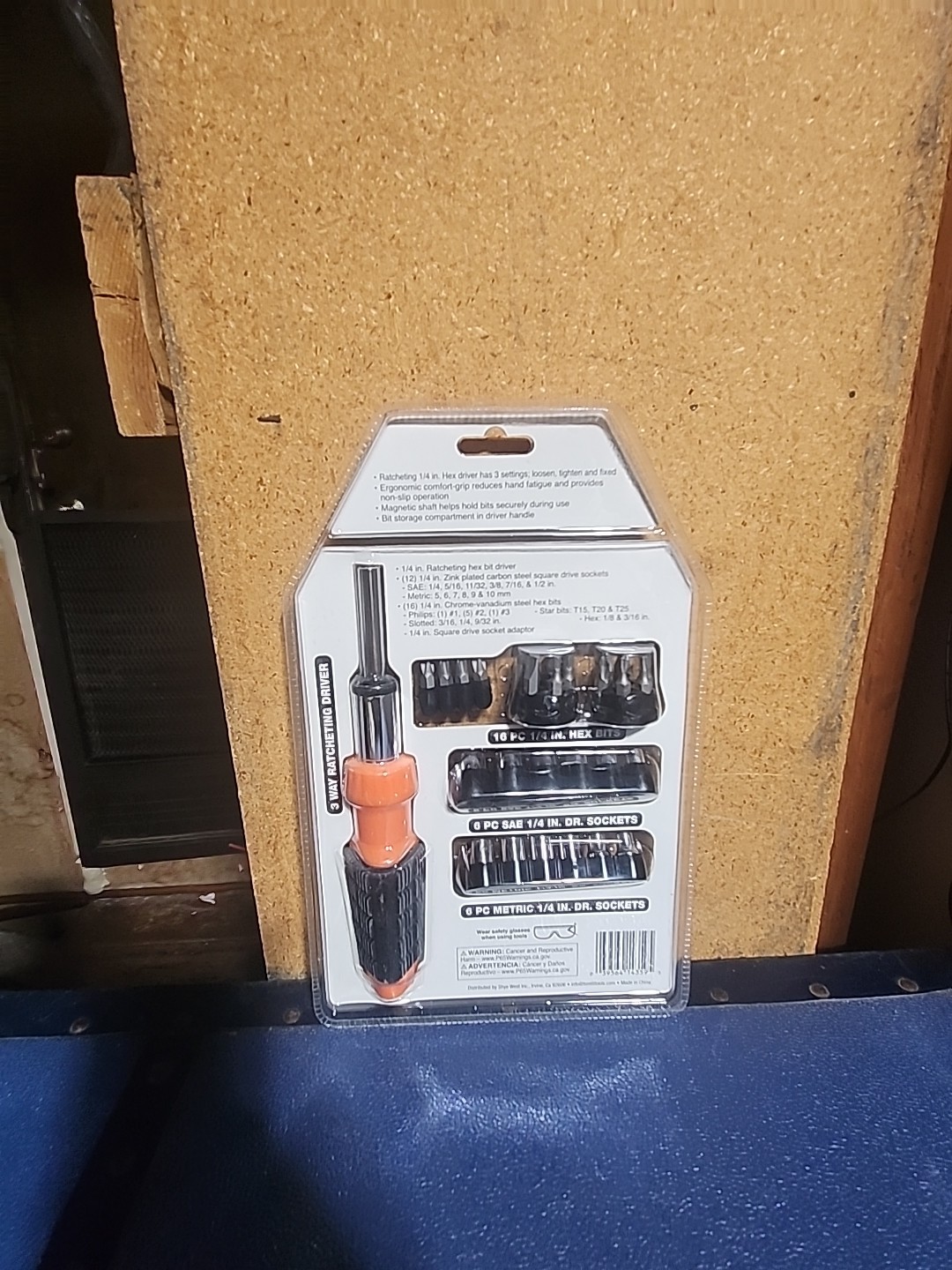Complete 29 Piece Socket And Bit Set Still In Package BRAND NEW