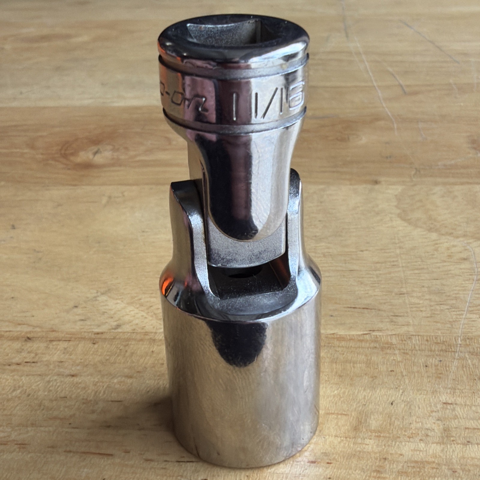 Snap On Tools 11/16″ Deep Universal Swivel Socket 3/8″ Drive 6pt FSU22 NEW 2023