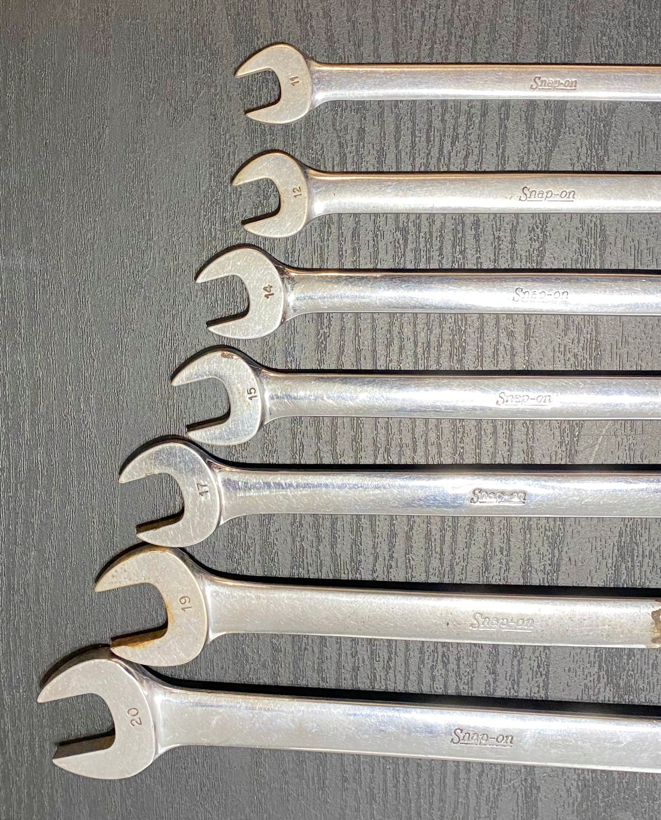Snap On OEXM Series Combination Wrench set Metric 11MM-19MM 12 pt