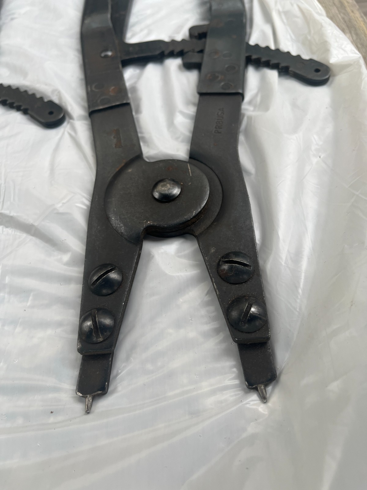 Blue Point PR7USA PR8USA Large Snap Ring Retaining Ring Pliers USA Pair