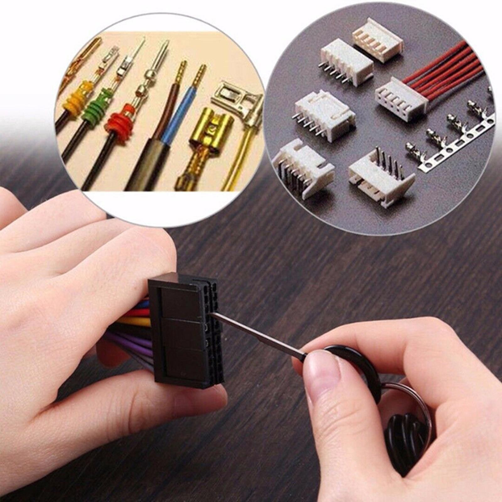 36PCS Stainless Steel Harness Connector Terminal Needle Retractor Removal Tool