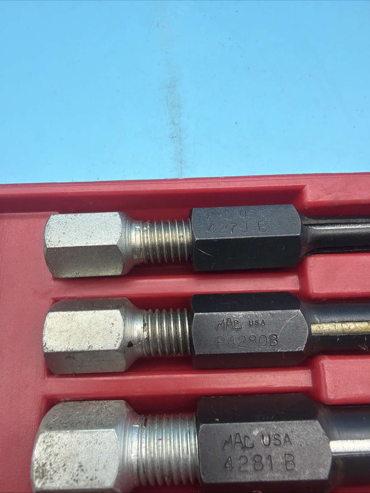 Mac Tools 3pc Blind Hole Bearing Adapter Puller Set for Slide Hammer PJPA USA