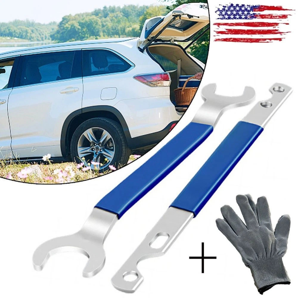 3PCS Fan Clutch Nut Wrench 32mm&36mm Clutch Holder Removal Tool For bmw