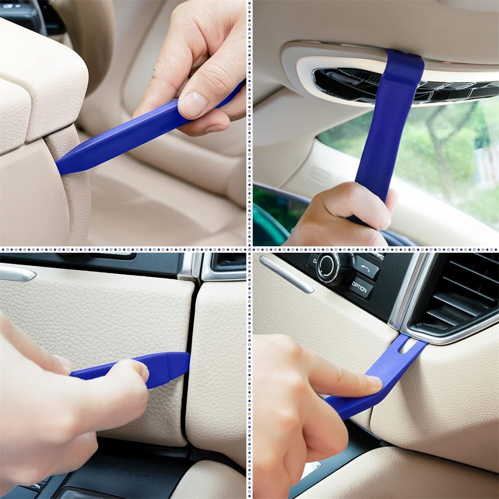5PCS Trim Removal Tool Kit No-Scratch Panel Upholstery Audio Dash Dismantle US