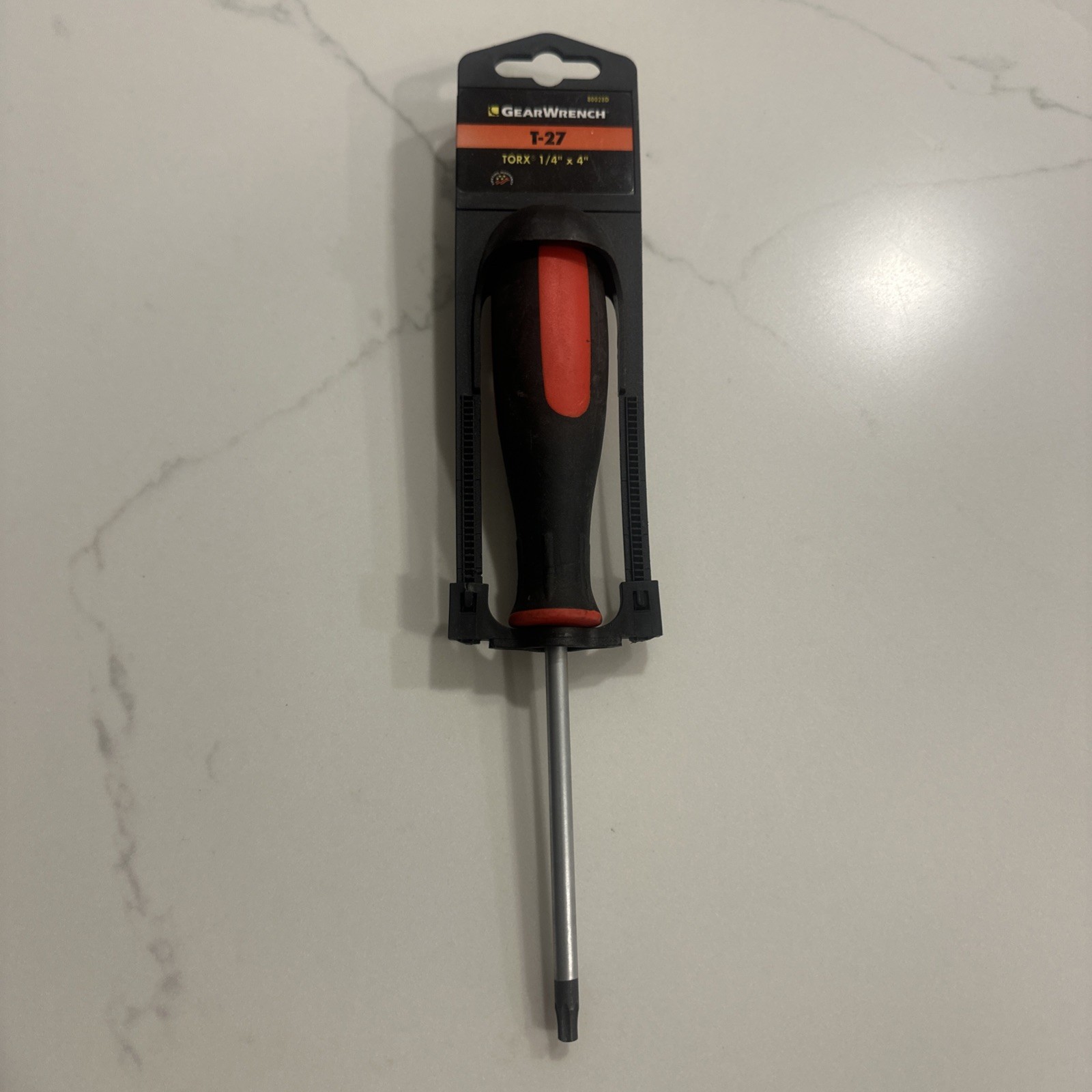 GearWrench T-27 x 6″ Torx Star ScrewDriver Dual Material Grip 80028D New