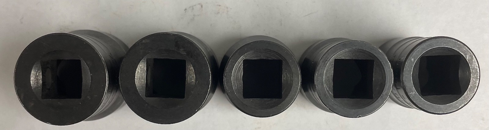 Williams – #TSF5005 – 1/2” Drive – Turbo Socket Set – 3/4, 13/16, 7/8, 15/16, 1″