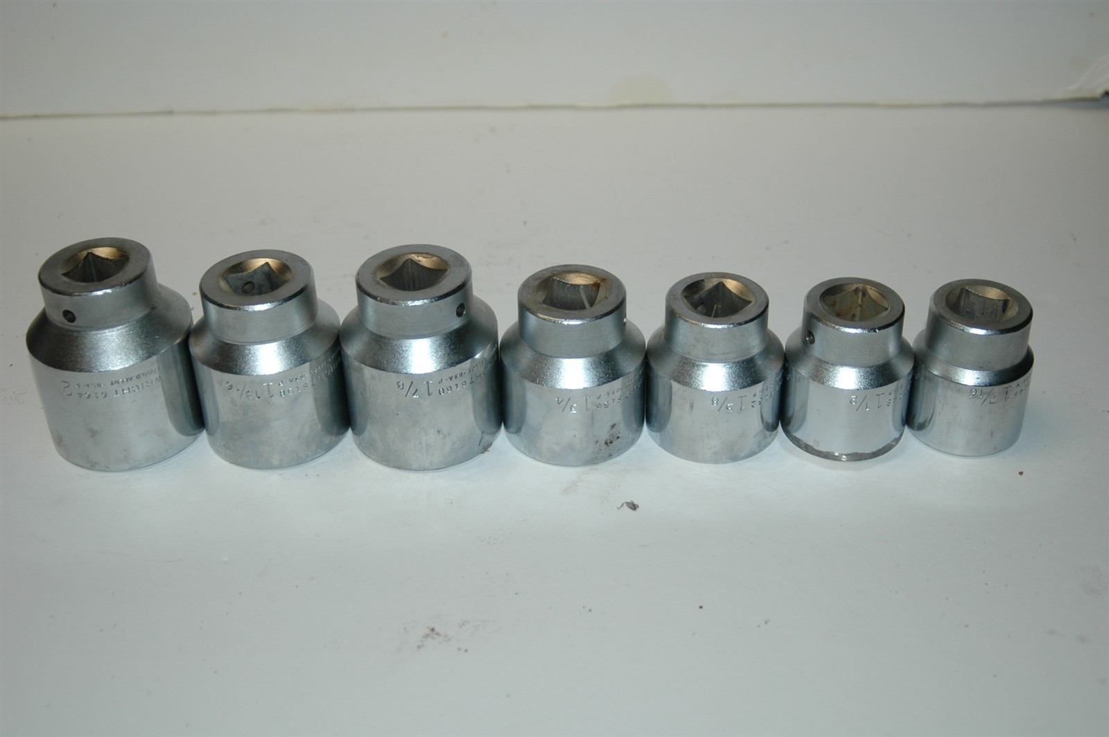 WRIGHT TOOL 19 PIECE 3/4″ DRIVE 12 POINT SOCKET BREAKER SET 15/16″-2″ WITH CASE