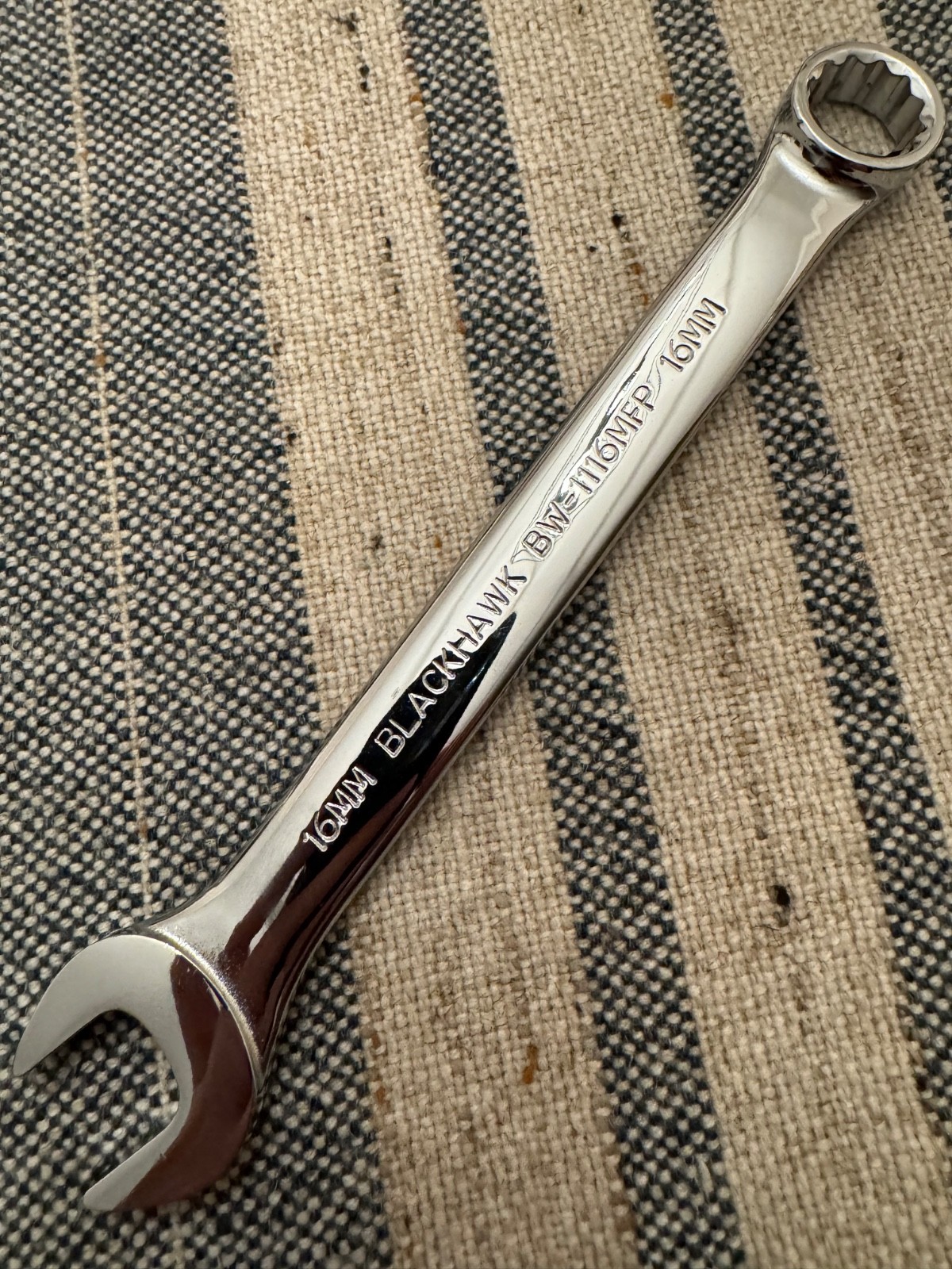 Blackhawk Proto BW-1116MFP 16mm Combination Wrench 12pt Full Polish USA NOS