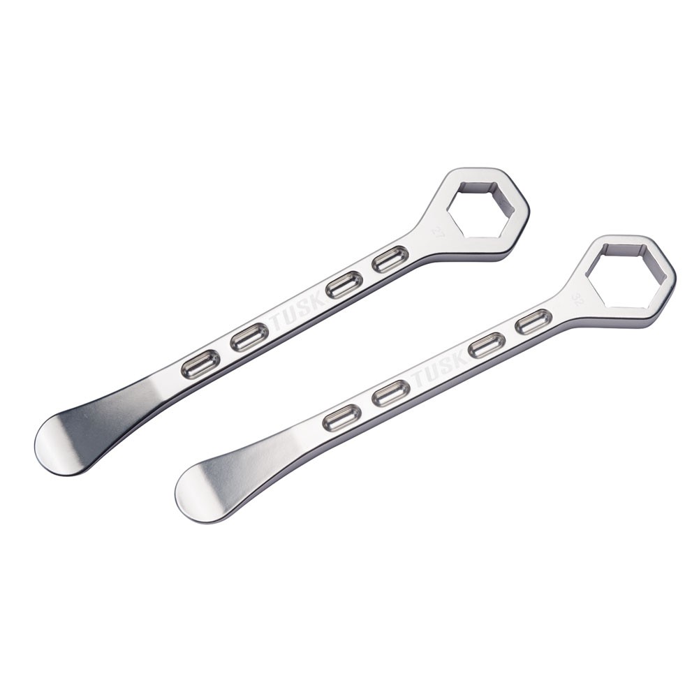 Tusk Aluminum Tire Iron Kit with 27mm and 32mm Axle Wrench For KTM 690 ENDURO R