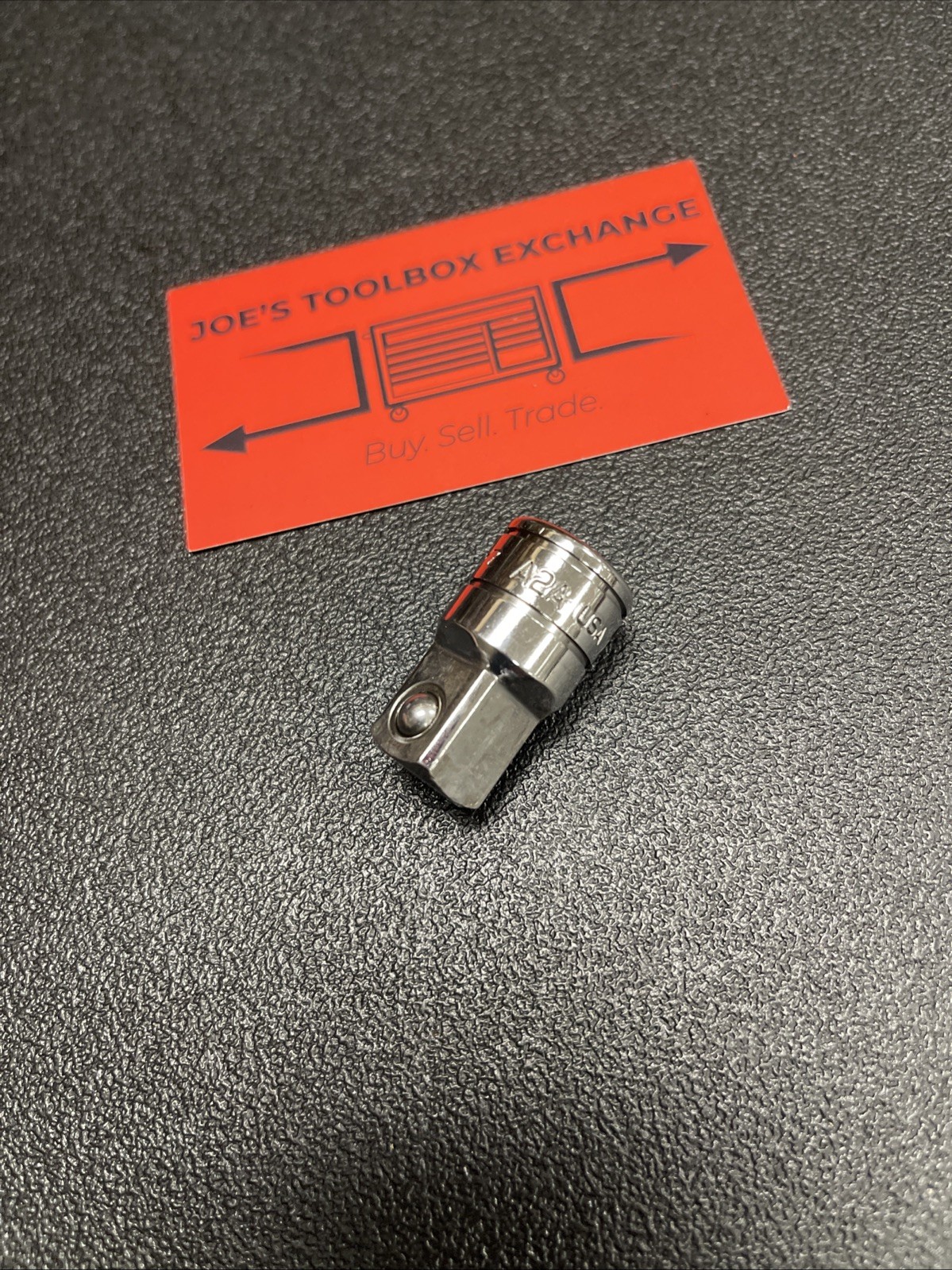Snap On 3/8″F To 1/2″M Chrome Adaptor Socket USA A2A